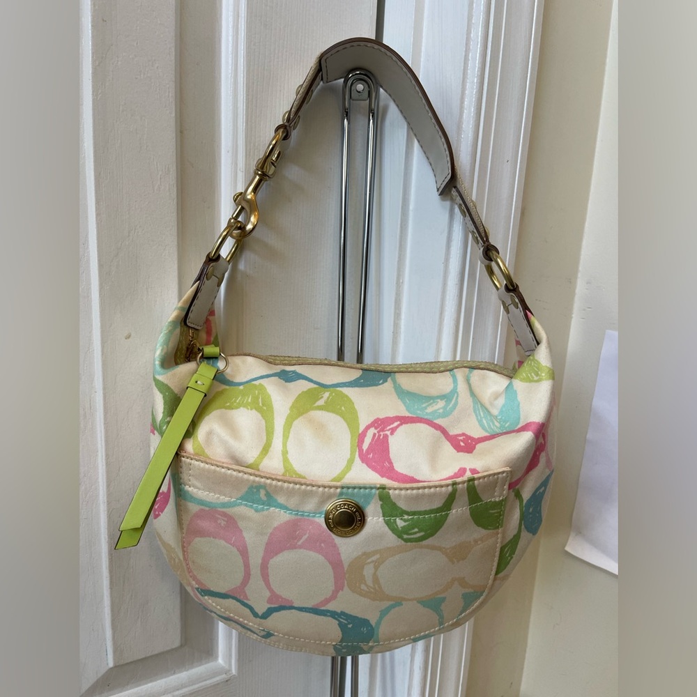 Coach Colorful Shoulder Bag EUC